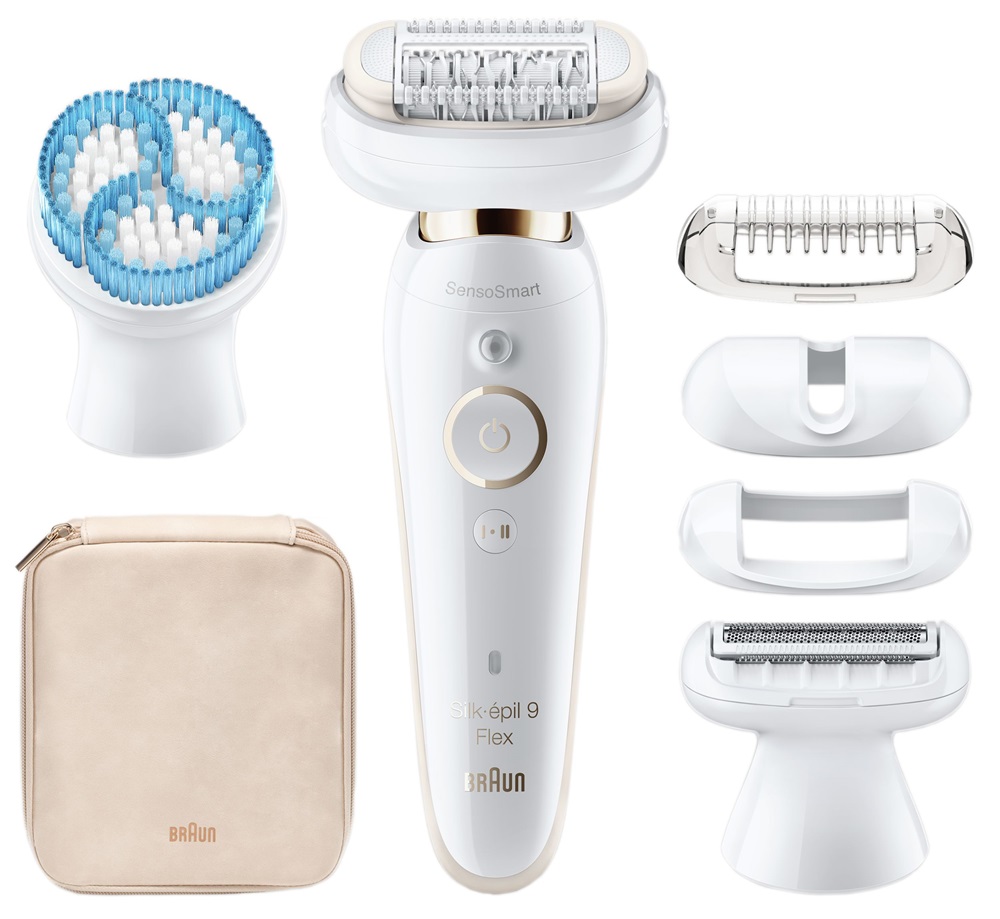 Braun SES9010 3D fehér epilátor szett