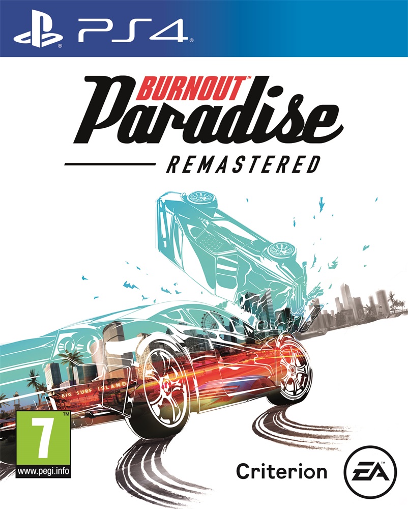 Burnout Paradise Remastered PS4 játékszoftver