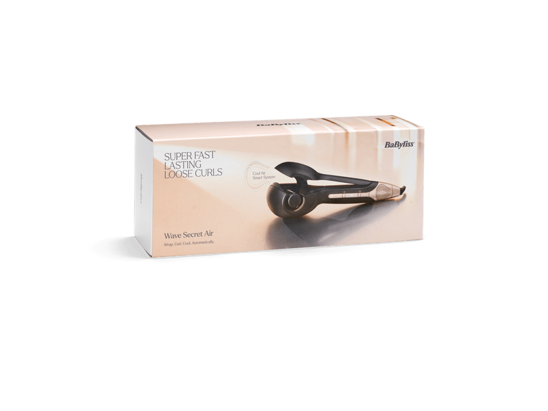 BaByliss C1900E Wave Secret Air automata fekete-rose gold hajgöndörítő