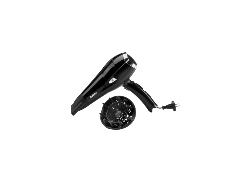 BaByliss D374DE Cordkeeper fekete hajszárító