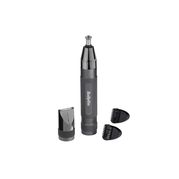 BaByliss E111E Super X-Metal Series fekete orr- és fülszőrzetnyíró szemöldök trimmerrel