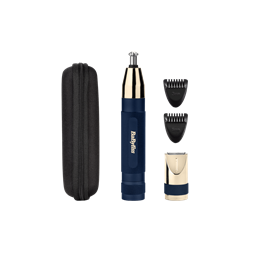 BaByliss E112E Super X-Metal Series kék orr- és fülszőrzetnyíró szemöldök trimmerrel