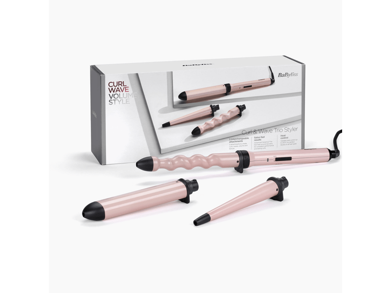 BaByliss MS750E Curl & Wave Trio hajformázó