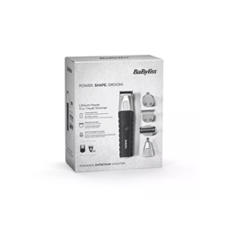 BaByliss MT812E Lithium Power 11az1-ben szürke arc- és testszőrtelenítő készlet