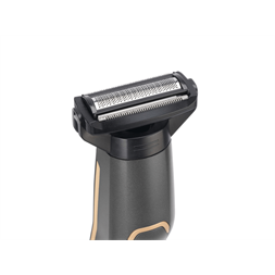 BaByliss MT987E Graphite Precision 12az1-ben szürke-arany arc- és testszőrtelenítő készlet