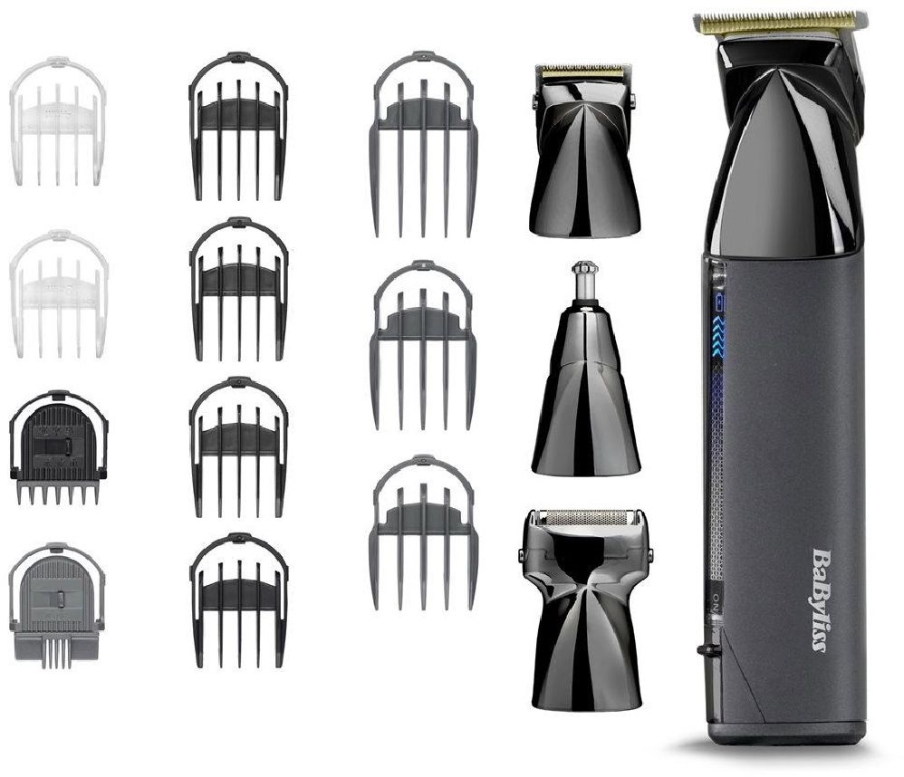 BaByliss MT991E Super-X Metal 14az1-ben fekete arc- és testszőrtelenítő készlet
