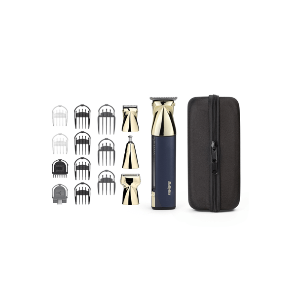 BaByliss MT992E Super-X Metal 15az1-ben kék arc- és testszőrtelenítő készlet