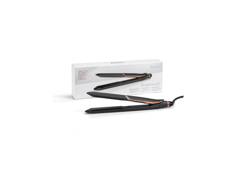 BaByliss ST394E Smooth Pro Nano-kerámialapos szürke-rose gold hajsimító