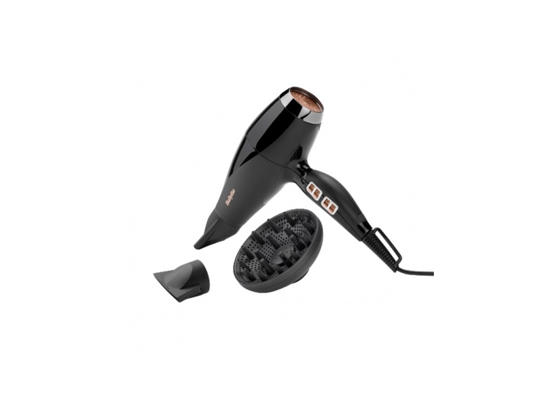 Babyliss 6716DE Air Power Pro Ionos fekete-sötétezüst hajszárító