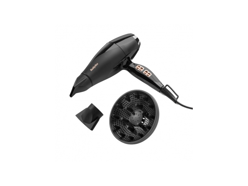 Babyliss 6716DE Air Power Pro Ionos fekete-sötétezüst hajszárító