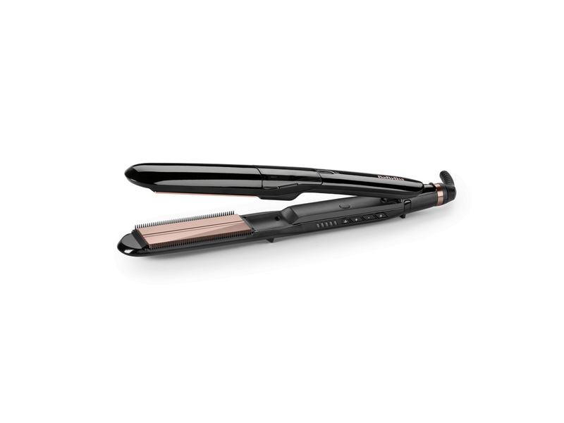 Babyliss ST493E Steam Smooth gőzölős kerámialapos fekete-rose gold hajsimító