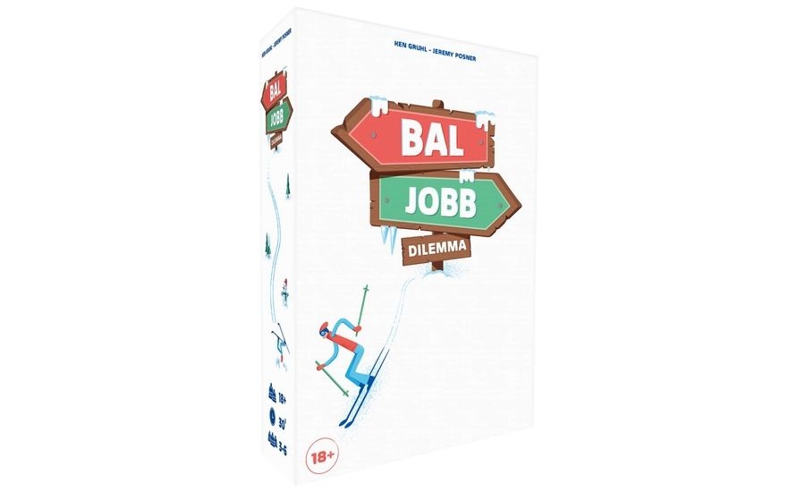 Bal jobb dilemma társasjáték