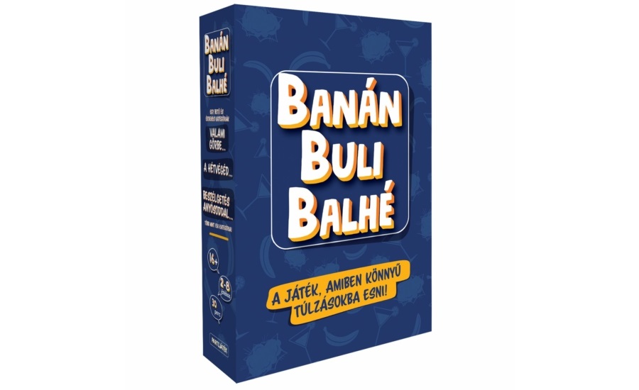 Banán, buli, balhé társasjáték