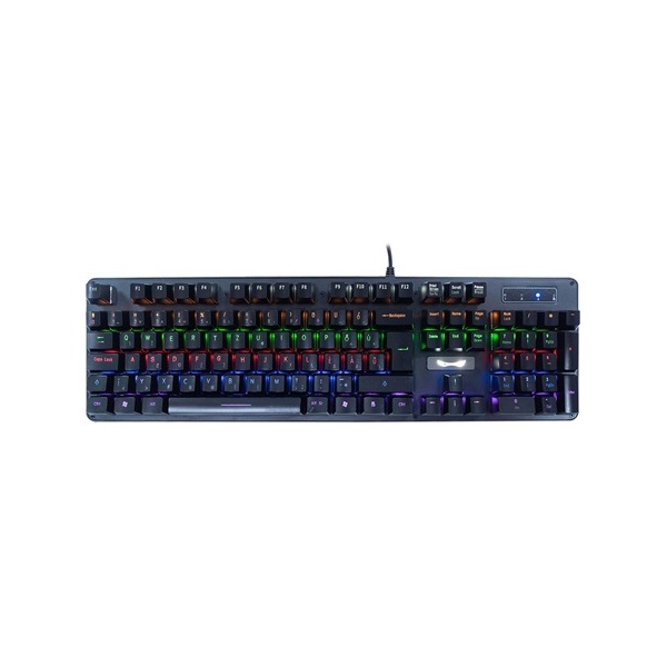 Bandit GOLEM USB HUN (Blue) fekete mechanikus gamer billentyűzet