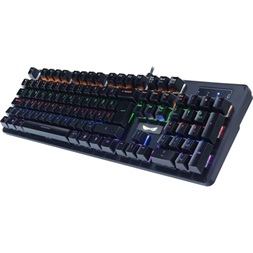 Bandit GOLEM USB HUN (Blue) fekete mechanikus gamer billentyűzet