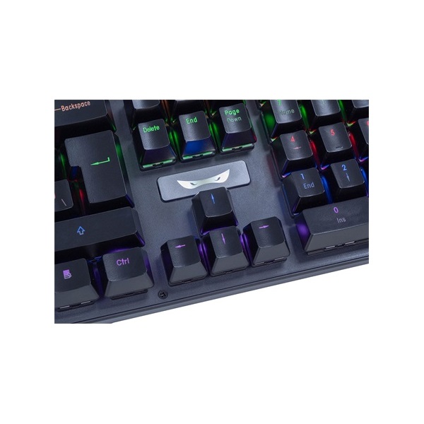 Bandit GOLEM USB HUN (Blue) fekete mechanikus gamer billentyűzet