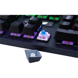 Bandit GOLEM USB HUN (Blue) fekete mechanikus gamer billentyűzet