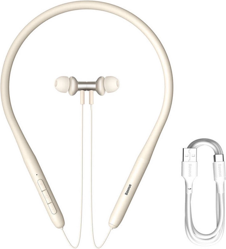 Baseus A00025900227-Z1 Bowie P1x 2023 In-ear Neckband vezeték nélküli Bluetooth fehér fülhallgató