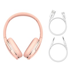 Baseus A00027600413-Z1 Encok D02 Pro rózsaszín Bluetooth fejhallgató