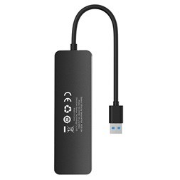 Baseus B0005280B111-02 UltraJoy Lite 4in1 fekete HUB
