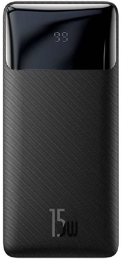 Baseus Bipow PPBD050101 20000mAh LCD Quick Charge PD 15W fekete power bank