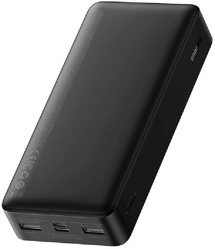 Baseus Bipow PPBD050101 20000mAh LCD Quick Charge PD 15W fekete power bank