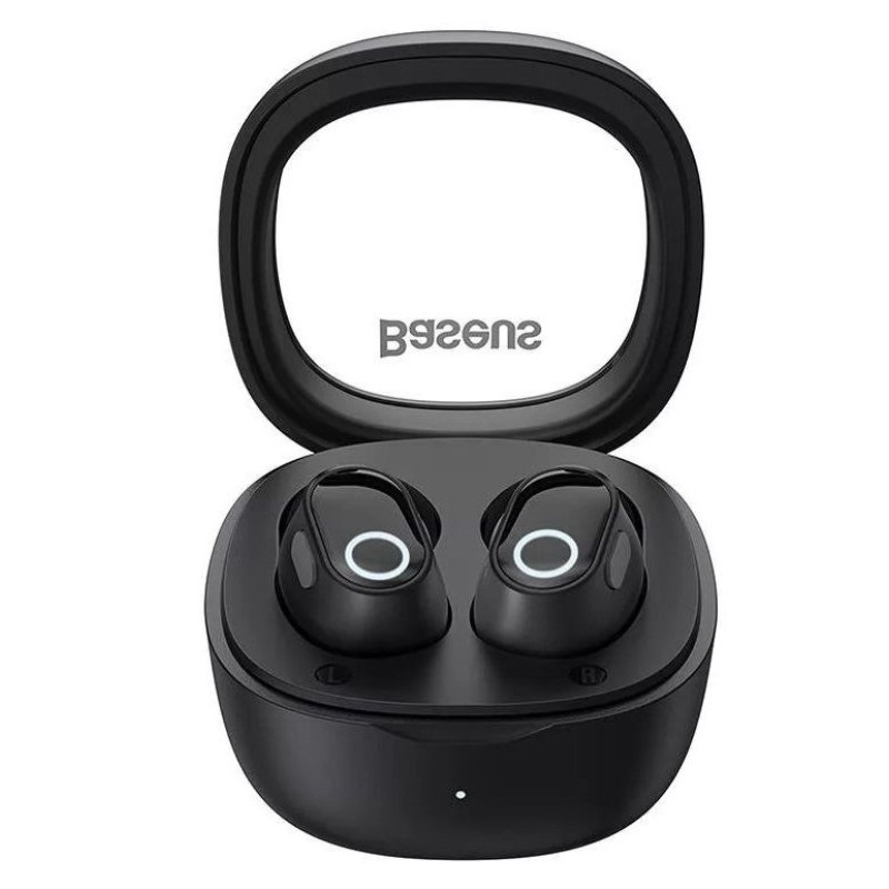 Baseus Bowie WM02 True Wireless Bluetooth fekete fülhallgató