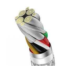 Baseus CALD000702 Dynamic 2m 100W USB/Type-C fehér adat- és töltőkábel