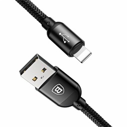Baseus CAMLT-ASY01 3in1 30cm Type-C/Lightning/microUSB fekete töltőkábel