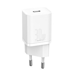 Baseus CCSUP-J02 Super Si 1C 30W fehér gyorstöltő