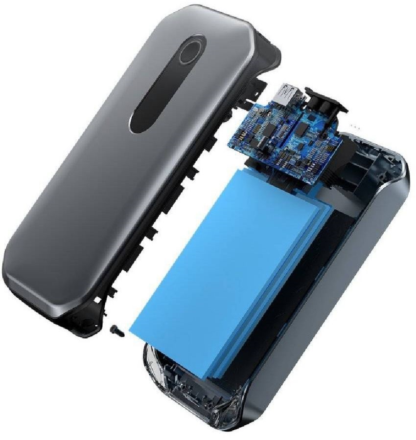 Baseus CRJS03-01 Super Energy Autó Jump Starter 12000mAh fekete power bank