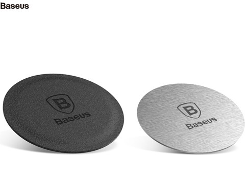 Baseus Magnet iron Suit 2 db ezüst mágneskorong autós tartóhoz