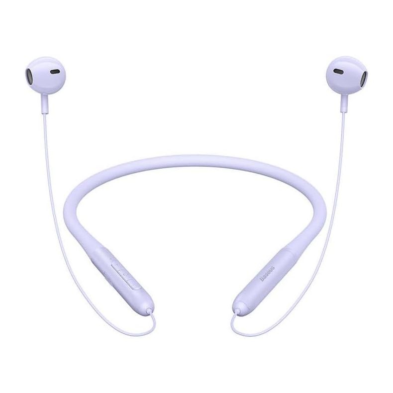 Baseus NGPB000105 Bowie P1 Neckband Magnetic Sport vezeték nélküli Bluetooth lila fülhallgató