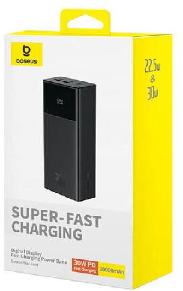 Baseus P10022905113-00 Star-Lord Digital Display 30000mAh 30W power bank