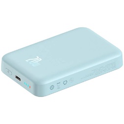 Baseus P10059001313-00 Mini Air 10000mAh 20W mágneses kék power bank