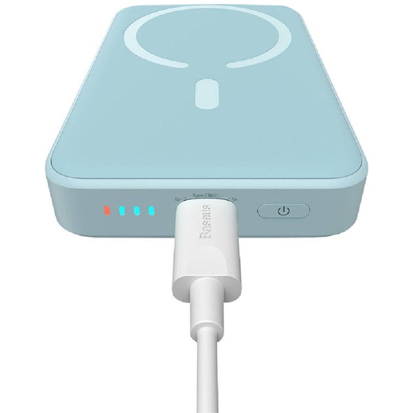 Baseus P10059001313-00 Mini Air 10000mAh 20W mágneses kék power bank