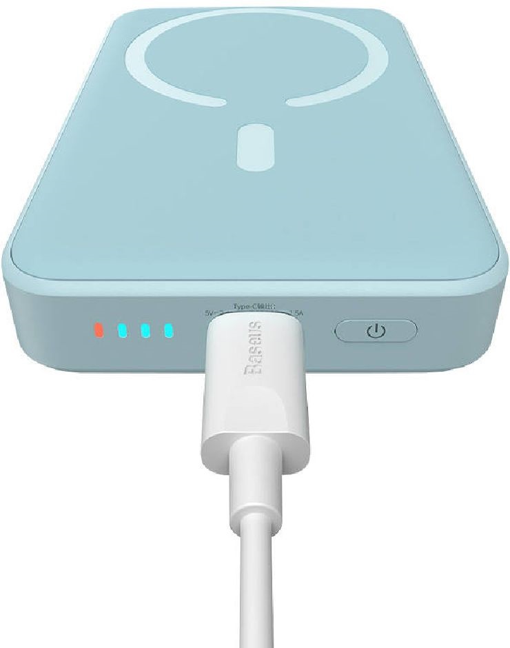 Baseus P10059001313-00 Mini Air 10000mAh 20W mágneses kék power bank