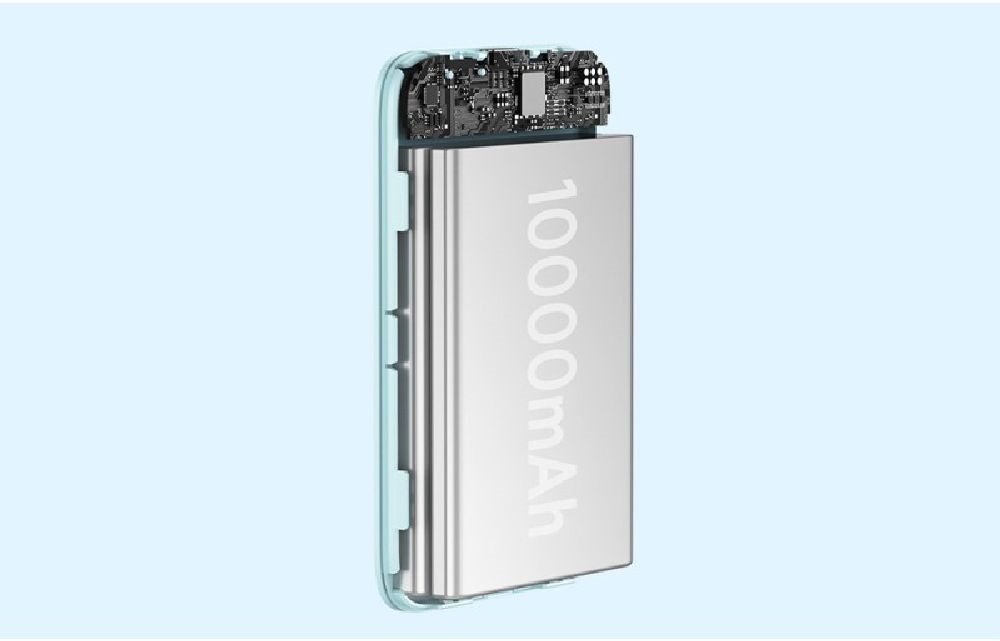 Baseus P10059001313-00 Mini Air 10000mAh 20W mágneses kék power bank
