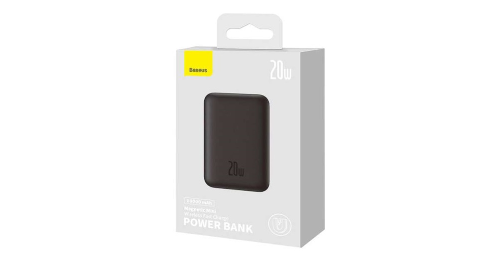 Baseus P10059002113-00 Mini Wireless 20W fekete power bank