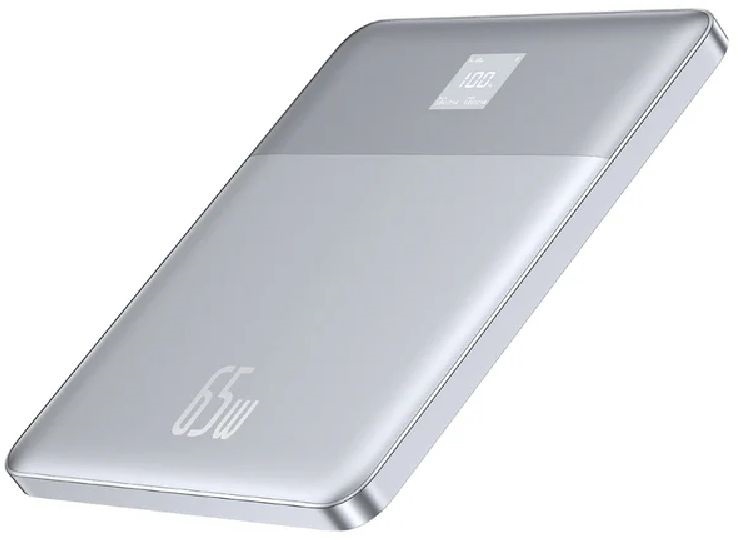 Baseus P10063801S13-00 Blade2 Intelligent Edition 12000mAh 65W ezüst power bank