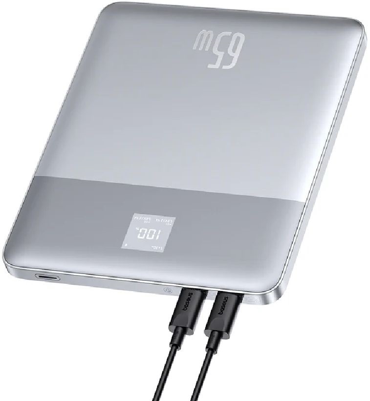 Baseus P10063801S13-00 Blade2 Intelligent Edition 12000mAh 65W ezüst power bank