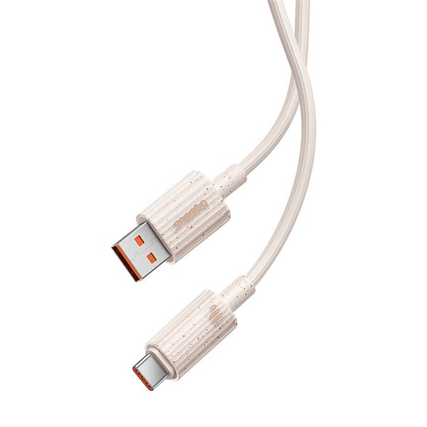 Baseus P10360203421-01 Habitat Series 2m USB - Type-C 100W rózsaszín gyorstöltő kábel