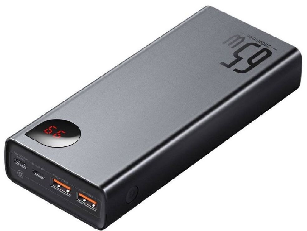 Baseus PPIMDA-D01 Adaman Metal 20000mAh fekete power bank