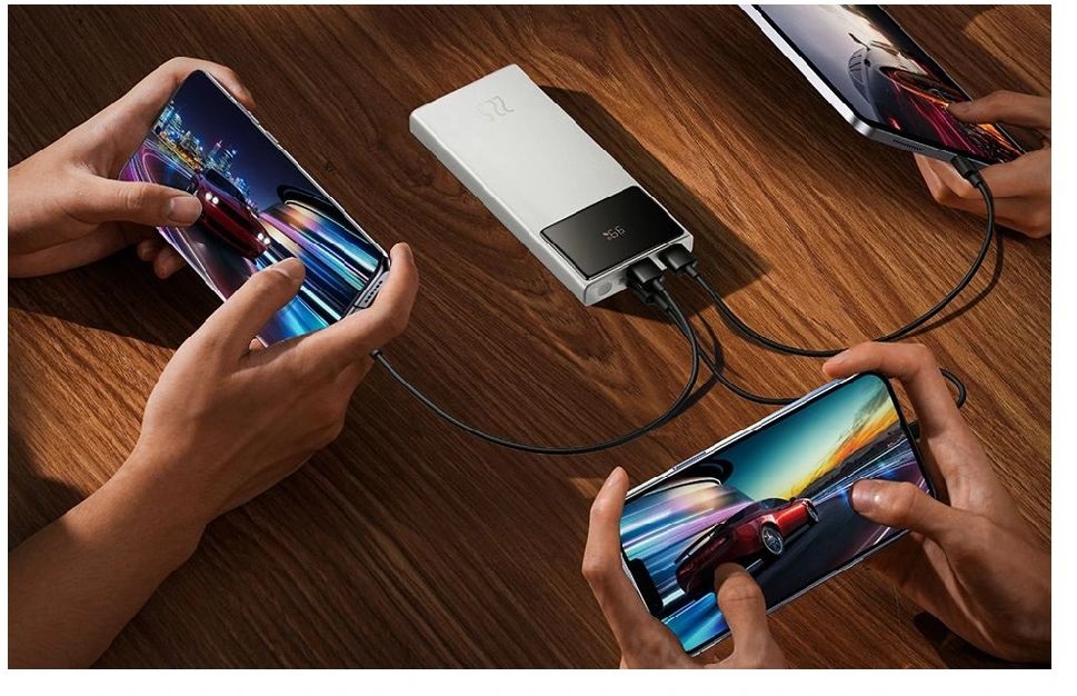 Baseus PPXJ100002 Star-Lord 10000mAh 22,5W fehér power bank