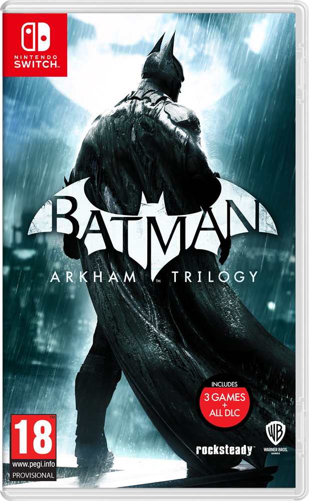 Batman Arkham Trilogy Nintendo Switch játékszoftver