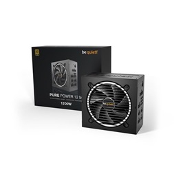 Be Quiet! 1200W - PURE POWER 12 M (80+ Gold, ATX3.0) fekete tápegység