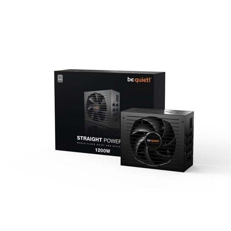 Be Quiet! 1200W - STRAIGHT POWER 12 Platinum (80+ Platinum, ATX3.0, moduláris) fekete tápegység
