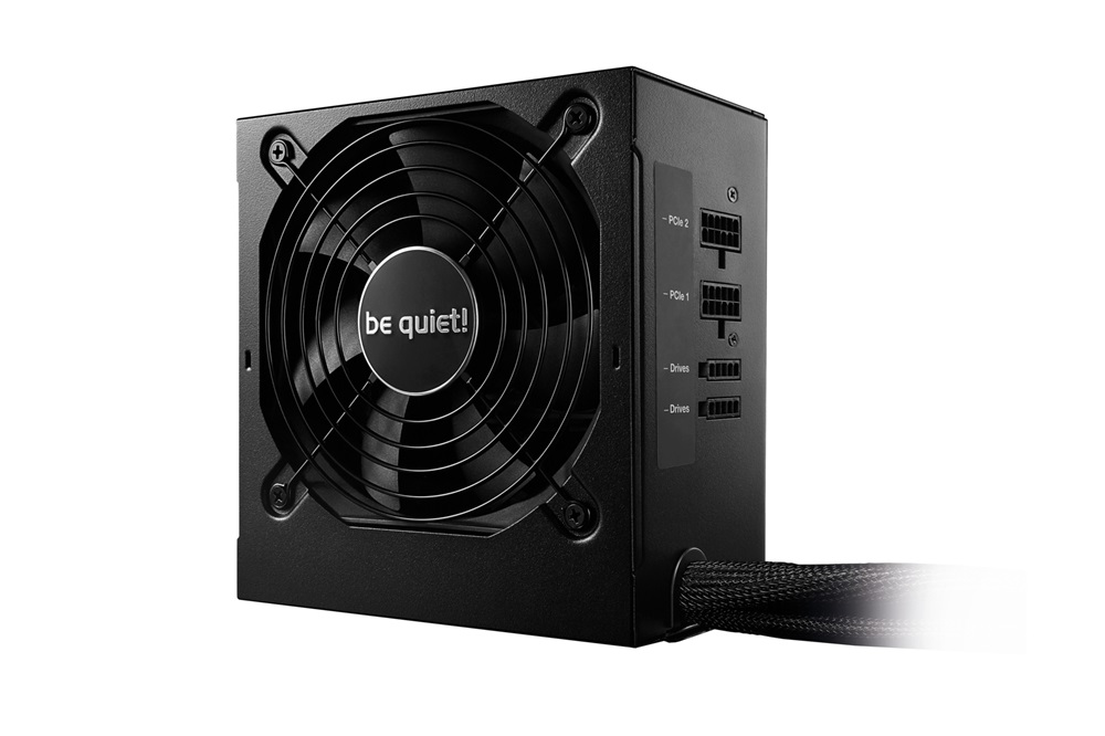 Be Quiet! 500W - BN301 80+ Bronz ATX félmoduláris tápegység
