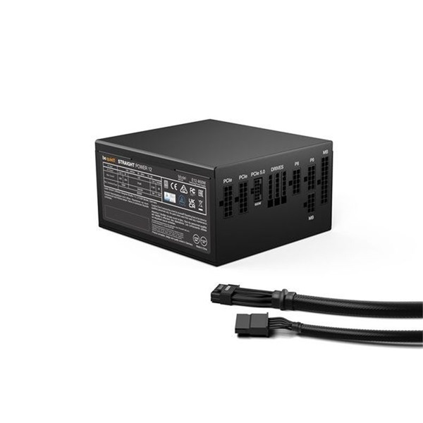Be Quiet! 850W - STRAIGHT POWER 12 Platinum (80+ Platinum, ATX3.0, moduláris) fekete tápegység
