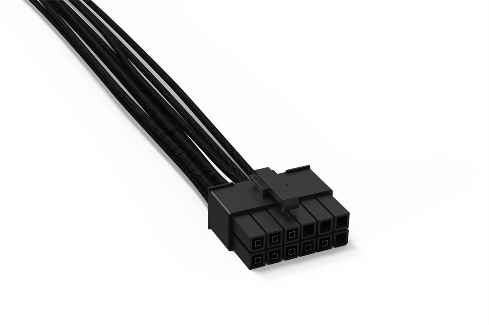 Be Quiet! CP-6610 60cm 6+2 pines fekete PCI-E tápkábel